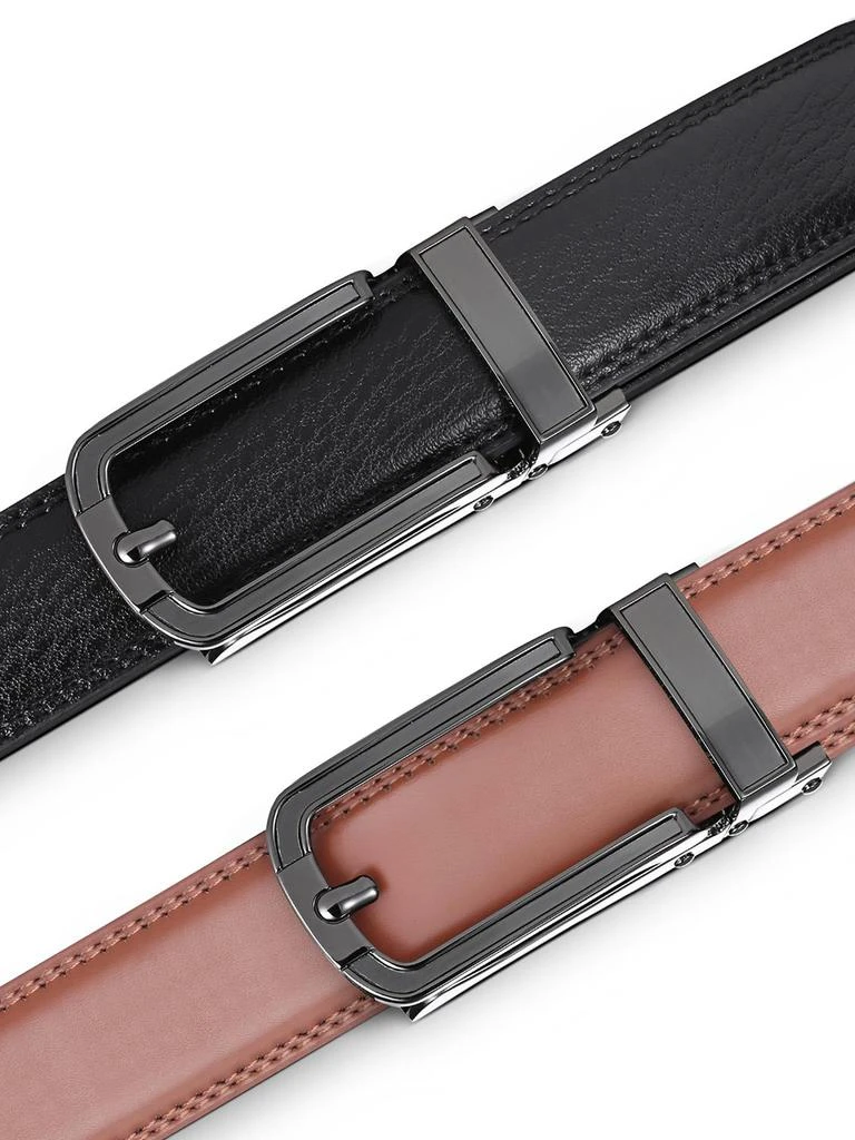 Classic Buckle Leather Linxx Ratchet Belt 商品