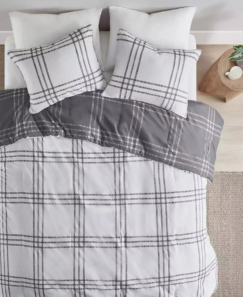 商品Intelligent Design|Pike Plaid 3-Pc. Comforter Set,价格¥563,第3张图片详细描述