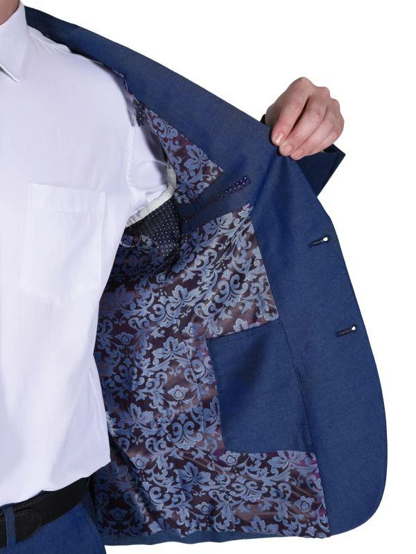 商品SAVILE ROW|Skinny Fit Peak Lapel Suit,价格¥1029,第5张图片详细描述