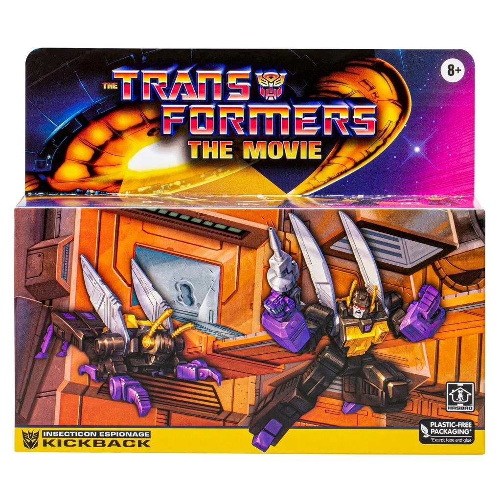 商品Hasbro Transformers Toys Retro G1 Kickback Converting Action Figure (5.5"),价格¥346,第2张图片详细描述