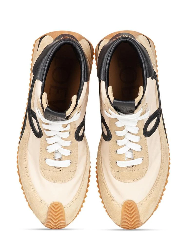 商品Loewe|20mm Flow Runner High-top Sneakers,价格¥4229,第5张图片详细描述