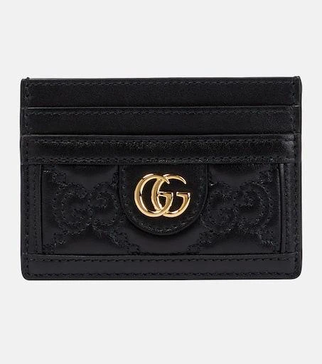 商品Gucci|GG matelassé leather card case,价格¥2586,第1张图片