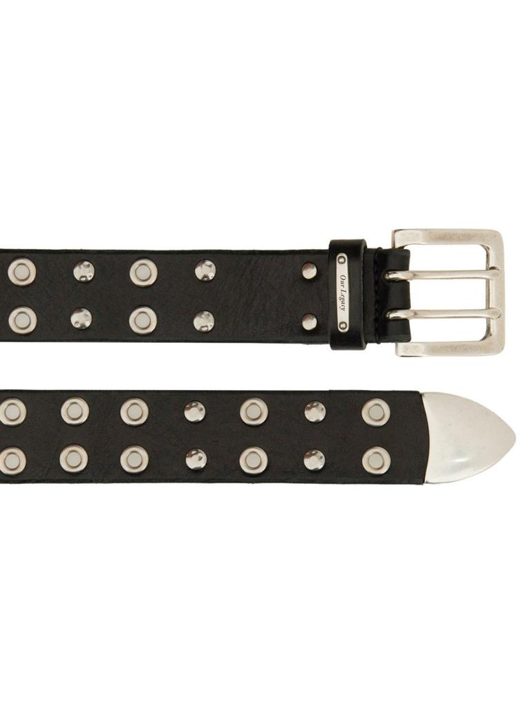 小物 our legacy Studded Double Tongue Belt 70 Our Legacy Studded