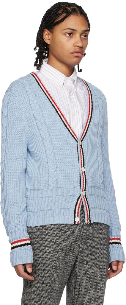 商品Thom Browne|Blue Classic Cardigan,价格¥3904,第2张图片详细描述