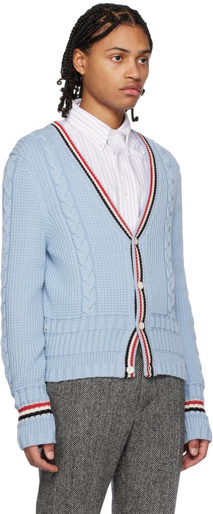 商品Thom Browne|Blue Classic Cardigan,价格¥6352,第4张图片详细描述