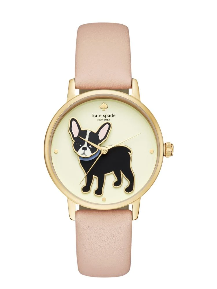 商品Kate Spade|metro grand antoine vachetta leather watch,价格¥1468,第1张图片