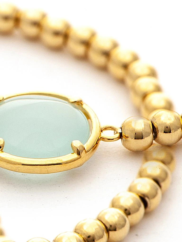 商品Rivka Friedman|Blue Crystal Bracelet Set,价格¥740,第2张图片详细描述