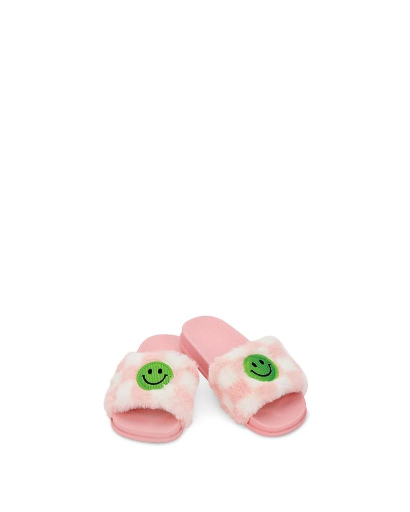 商品Iscream|Girls' Smile Checker Slide Sandals - Little Kid, Big Kid,价格¥315,第1张图片详细描述