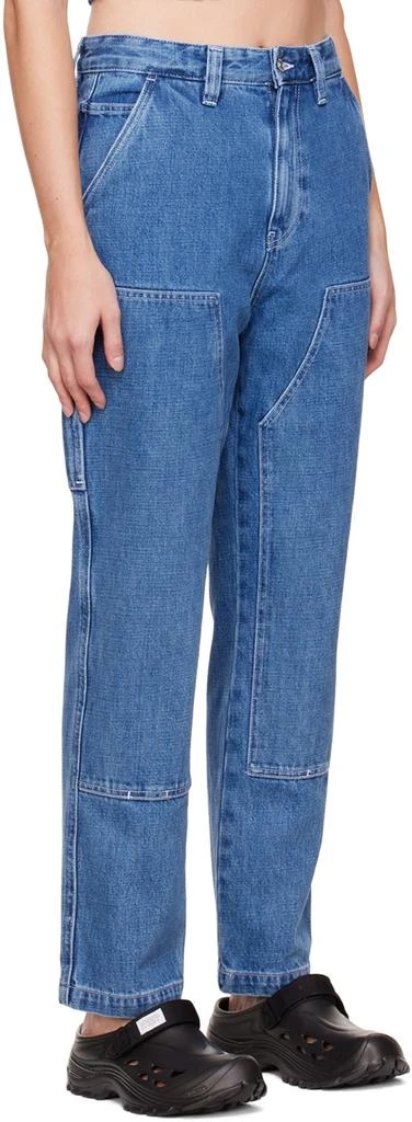 商品STUSSY|Blue Work Jeans,价格¥487,第2张图片详细描述