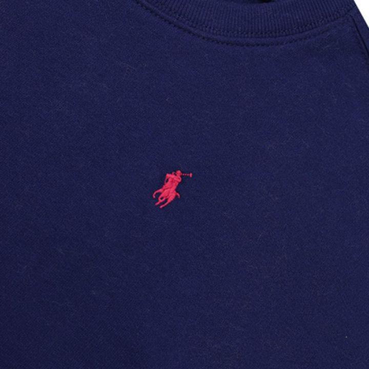 商品Ralph Lauren|Blue Large Logo Sweatshirt,价格¥278,第5张图片详细描述