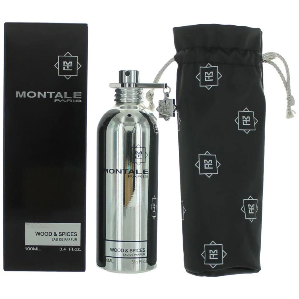 商品Montale|awmows34s 3.4 oz Eau De Parfum Spray for Men - Wood & Spices,价格¥580,第1张图片
