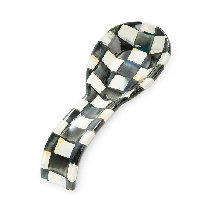 商品MacKenzie-Childs|Courtly Check Enamel Spoon Rest,价格¥449,第1张图片