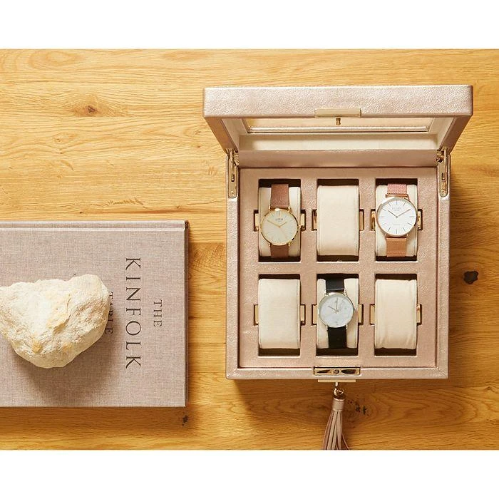 商品Wolf|1934 Palermo 6 Slot Watch Box,价格¥2362,第2张图片详细描述