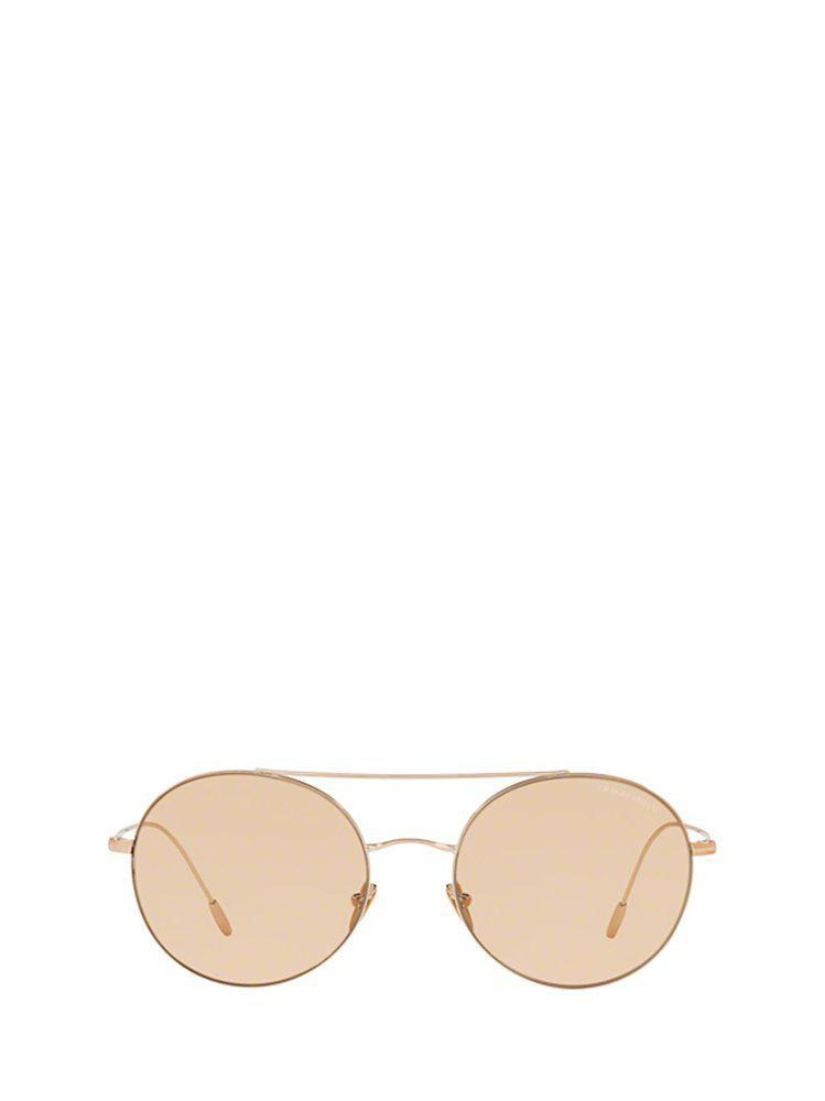 商品Giorgio Armani|Giorgio Armani Round Frame Sunglasses,价格¥1295,第1张图片