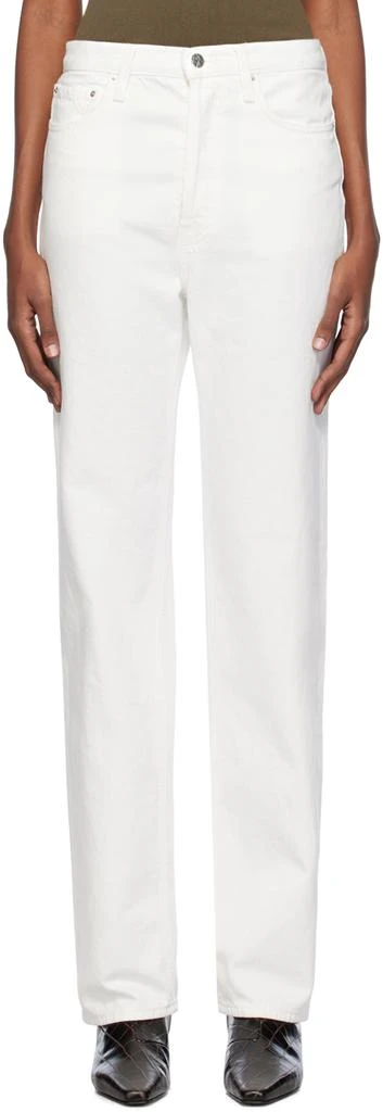 商品Totême|Off-White Classic Jeans,价格¥2799,第1张图片