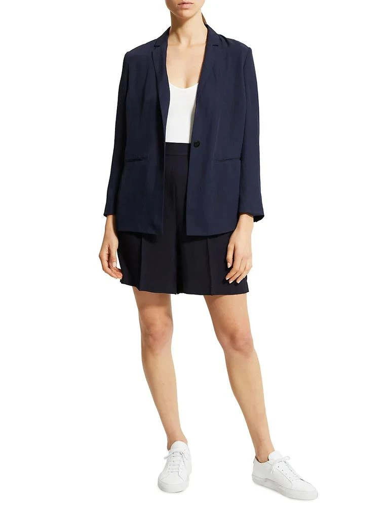 商品Theory|Notch-Collar Jacket,价格¥1417,第2张图片详细描述