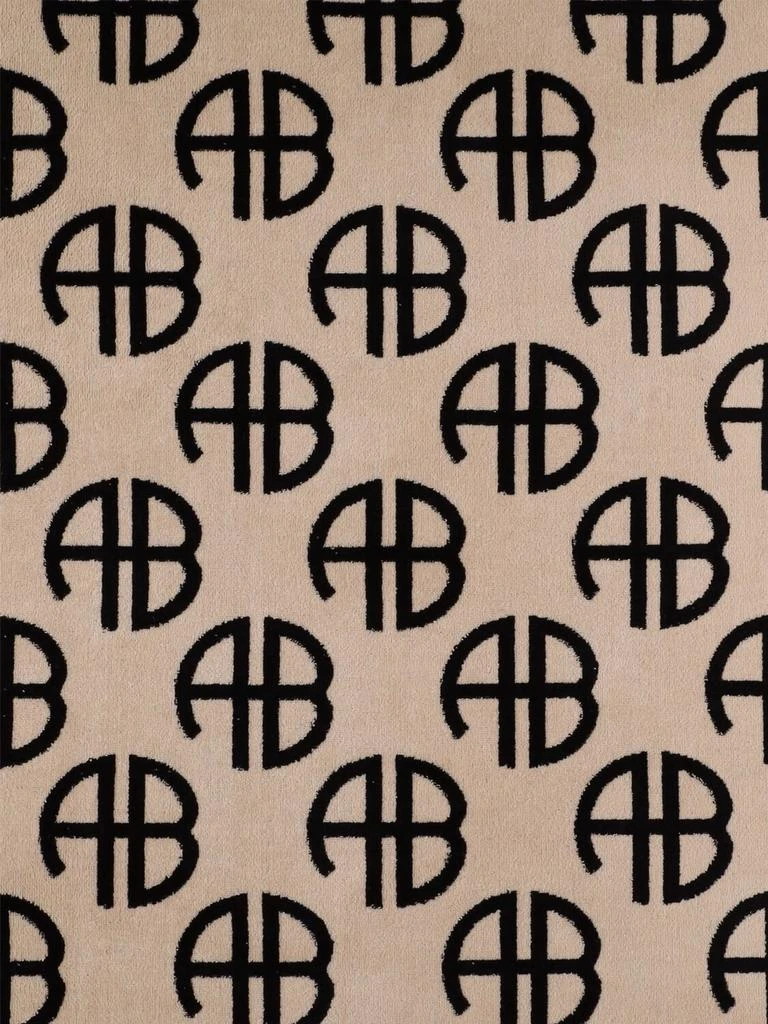 商品ANINE BING|Bahia Monogram Cotton Towel,价格¥916,第1张图片详细描述