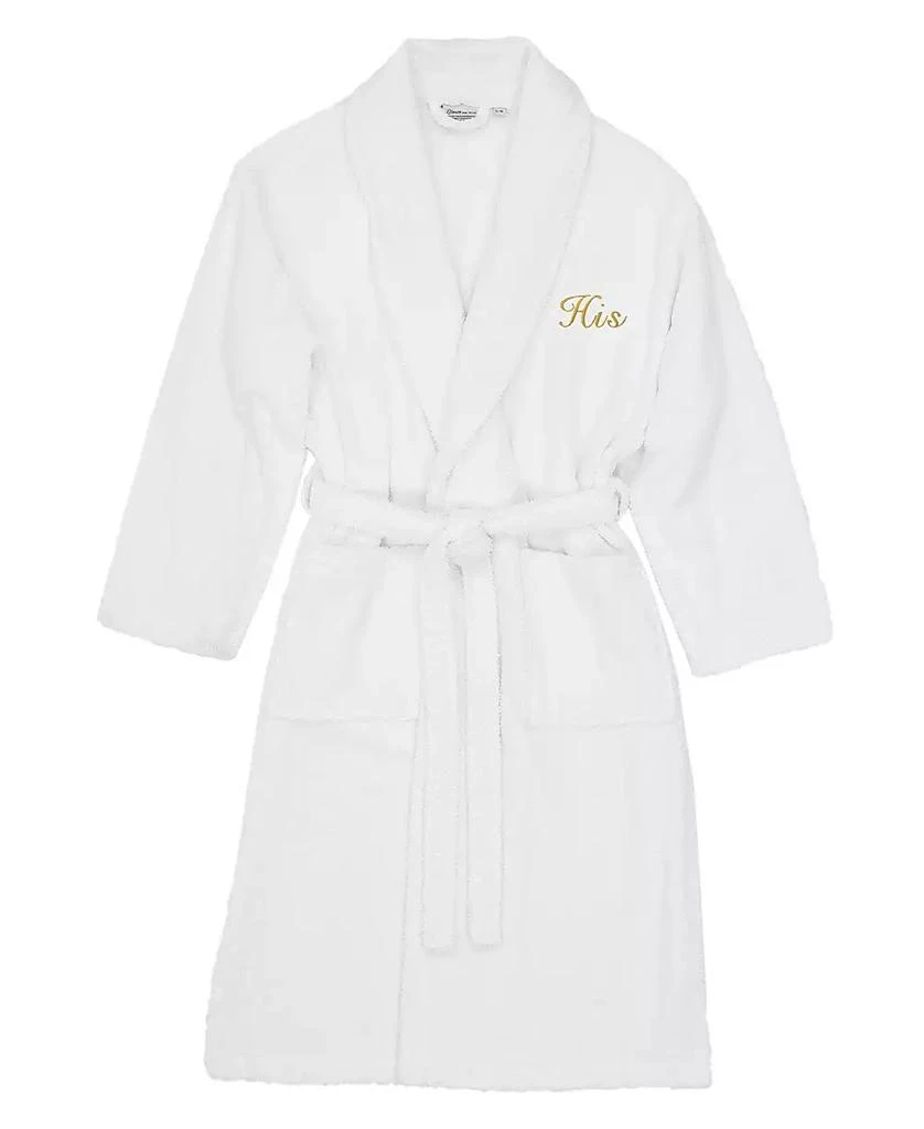 商品Linum Home Textiles|Turkish Cotton Embroidered Hers Terry Bathrobe,价格¥626,第2张图片详细描述