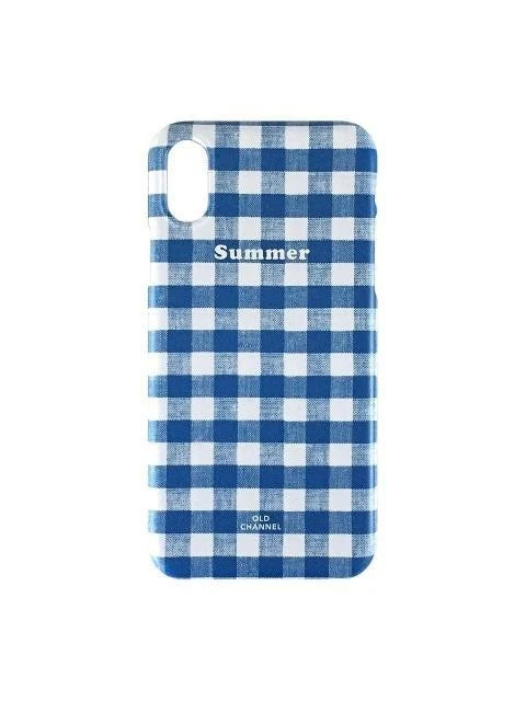 商品OLD CHANNEL|Gingham Check Phone Case - Summer,价格¥401,第1张图片
