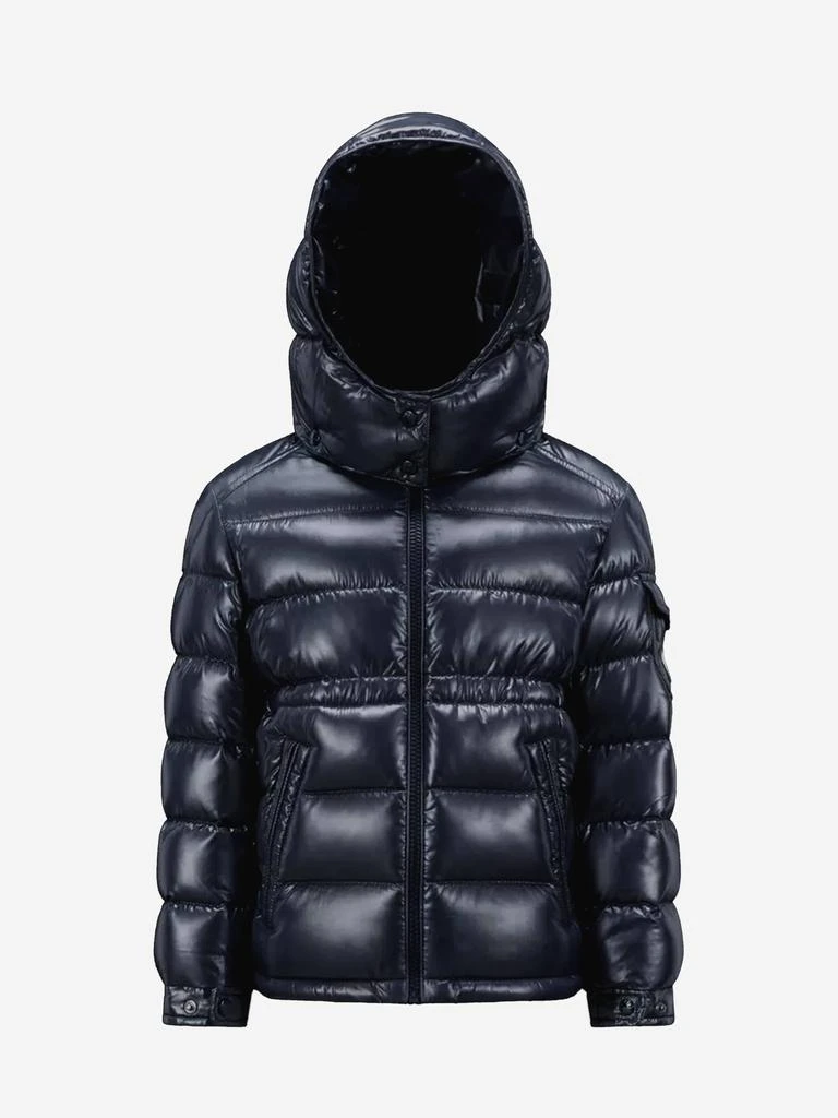 商品Moncler|Moncler Enfant Girls Down Padded Maire Jacket in Navy,价格¥6356,第1张图片