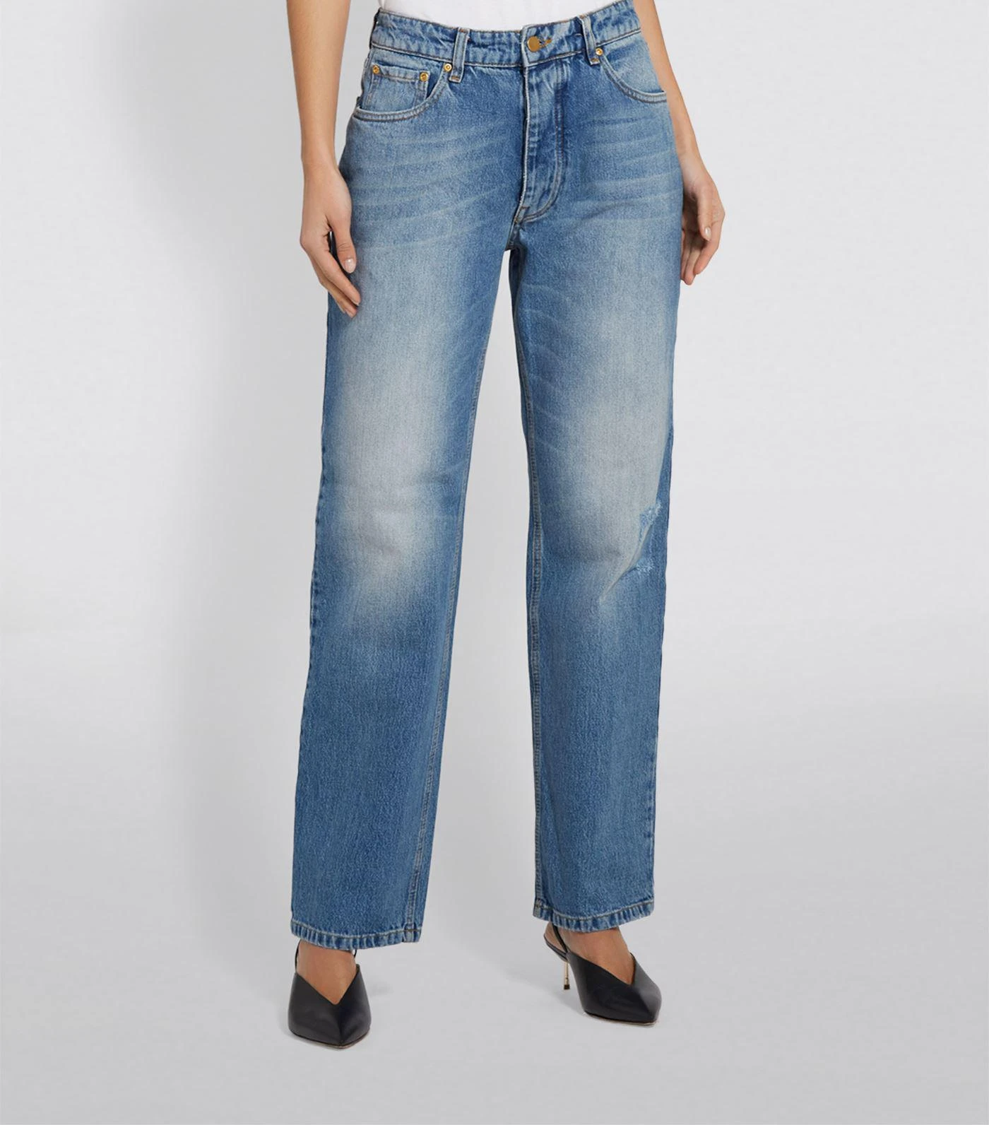 商品Victoria Beckham|Arizona Straight Leg Jeans,价格¥2799,第2张图片详细描述