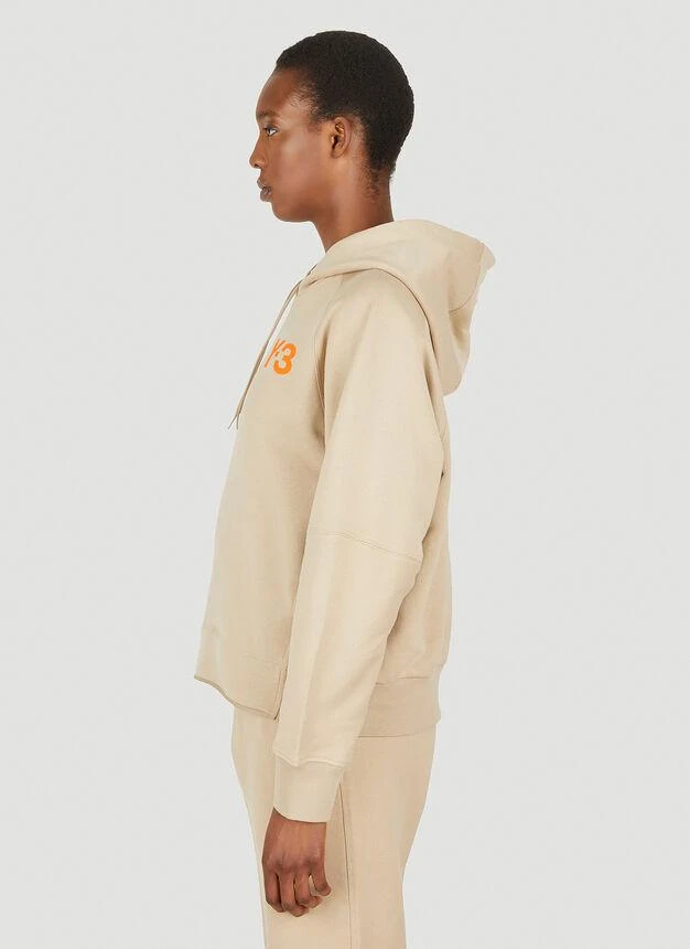 商品Y-3|Logo Hooded Sweatshirt in Khaki,价格¥662,第3张图片详细描述