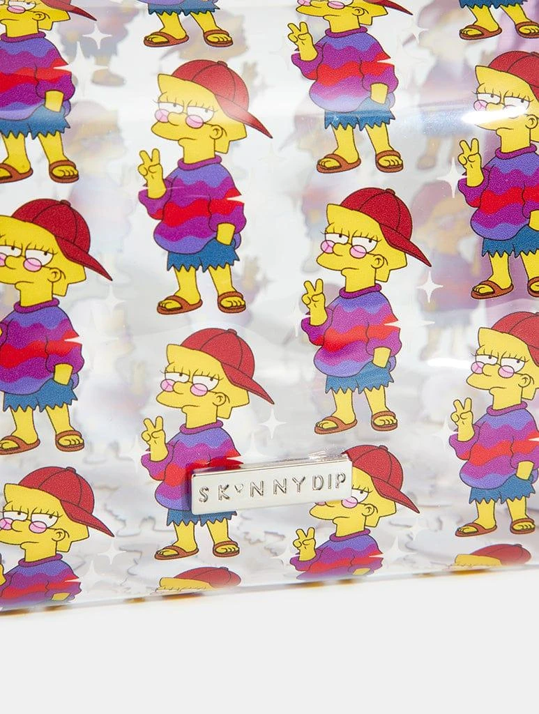 商品Skinnydip London|The Simpsons x Skinnydip Like, You Know, Whatever Makeup Bag,价格¥155,第4张图片详细描述