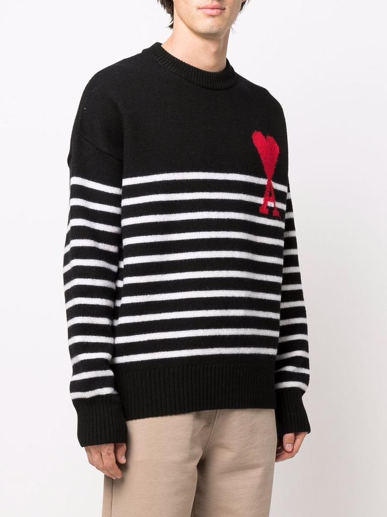 商品AMI|AMI PARIS - Ami De Coeur Wool Sweater,价格¥2748,第5张图片详细描述
