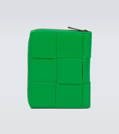 商品Bottega Veneta|Intreccio编织皮革钱包,价格¥6140,第3张图片详细描述