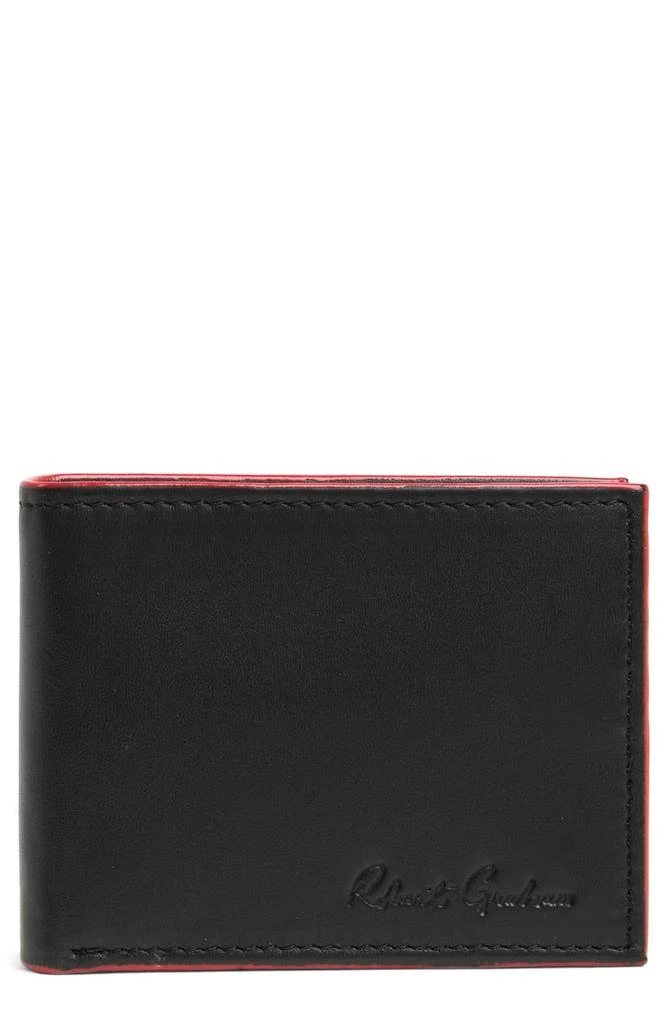 商品Robert Graham|Ector Leather Bifold Wallet,价格¥224,第1张图片