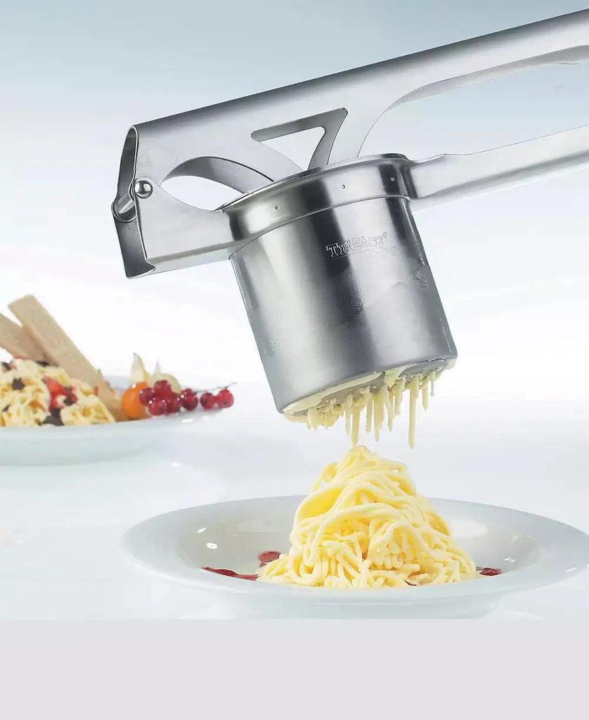商品GEFU|Stainless Steel 4 Piece Lever Action Potato, Juice and Spaetzle Press,价格¥1637,第2张图片详细描述