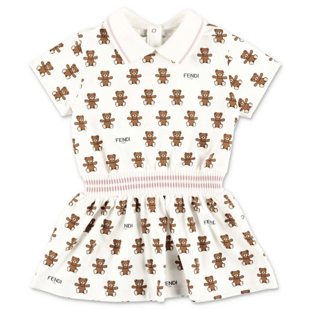 商品Fendi|Fendi Kids Allover Teddy Bear Dress,价格¥2616,第1张图片