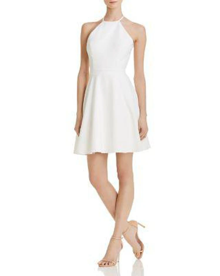 商品AQUA|Lace-Back Scuba Dress - 100% Exclusive,价格¥644,第1张图片