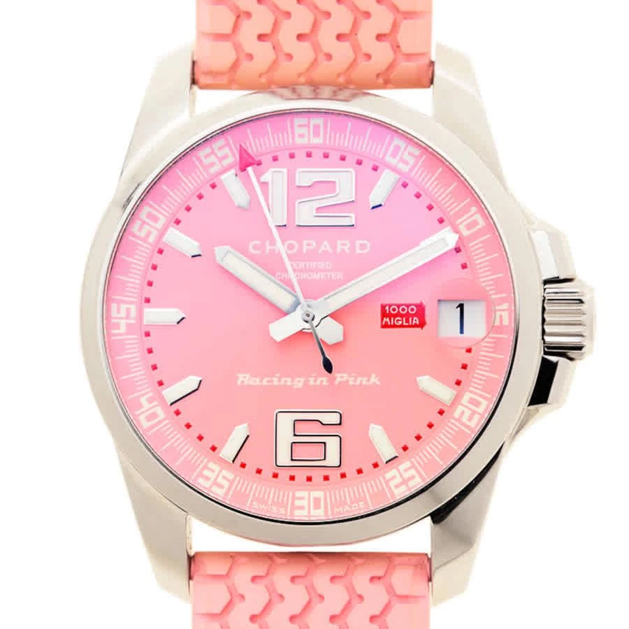 商品Chopard|Mille Miglia Gran Turismo XL Pink Dial Ladies Watch 168997-3024,价格¥25591,第2张图片详细描述