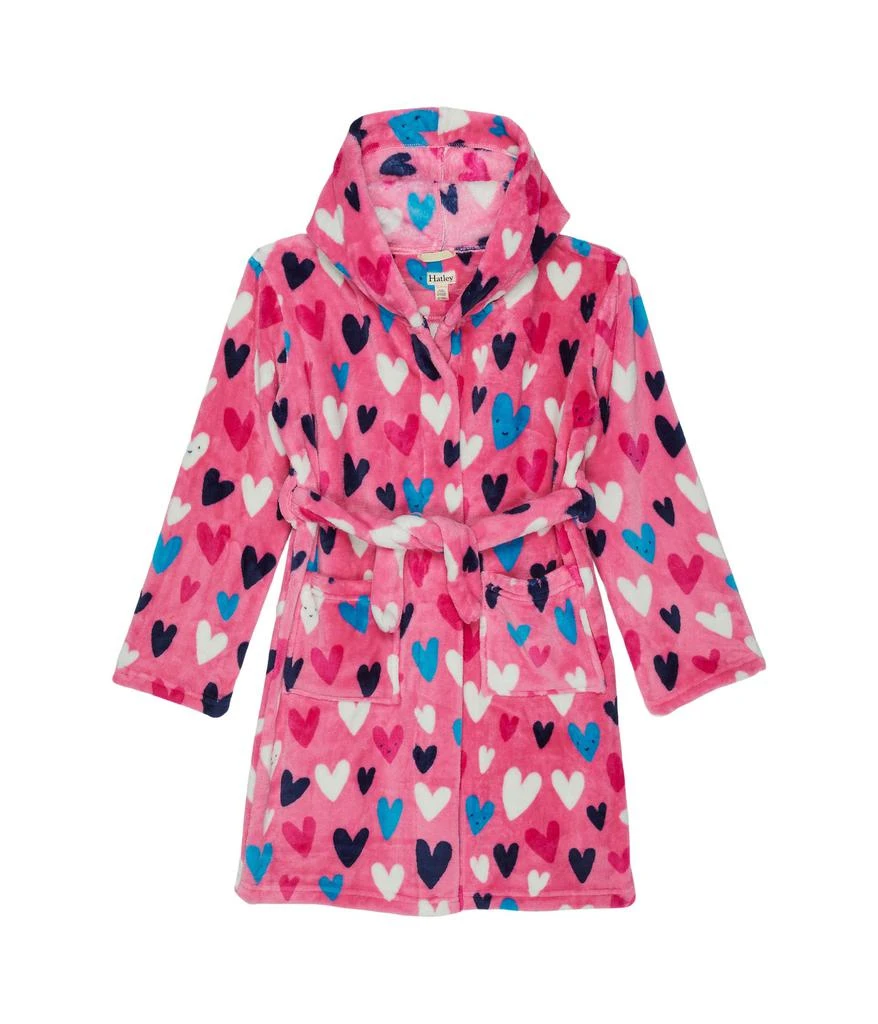 商品Hatley|Confetti Hearts Fleece Robe (Toddler/Little Kids/Big Kids),价格¥358,第1张图片