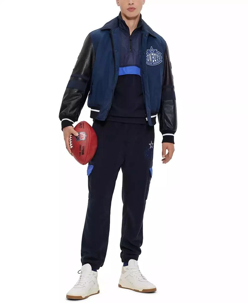 商品Hugo Boss|Men's BOSS x NFL Zip-Neck Sweatshirt,价格¥933,第4张图片详细描述