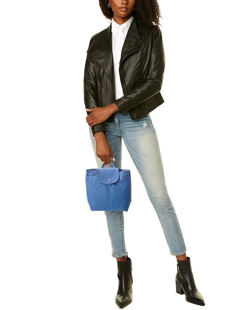 商品Longchamp|Longchamp Le Pliage Cuir XS Leather Backpack,价格¥1412,第1张图片