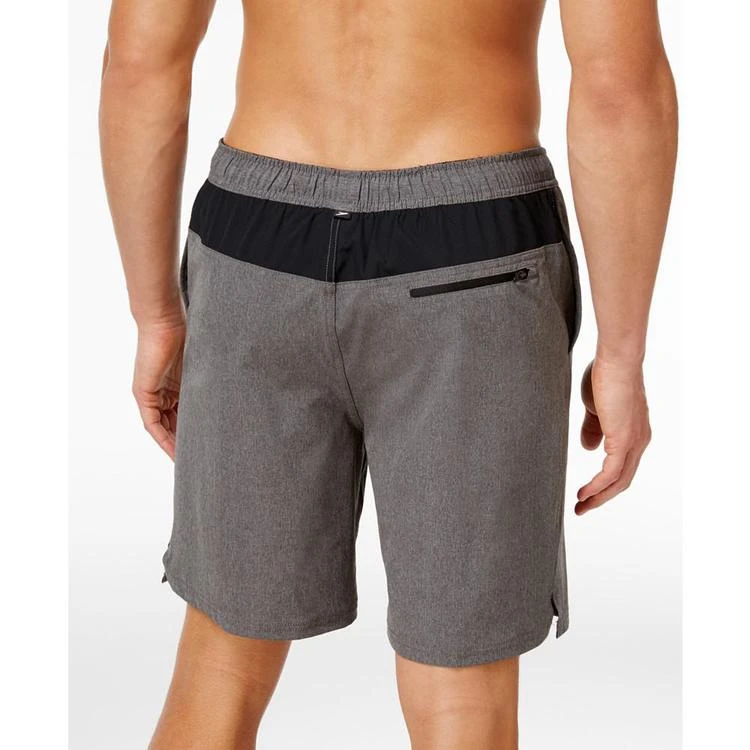 商品Speedo|Men's Heathered Volley 9" Swim Trunks,价格¥199,第2张图片详细描述