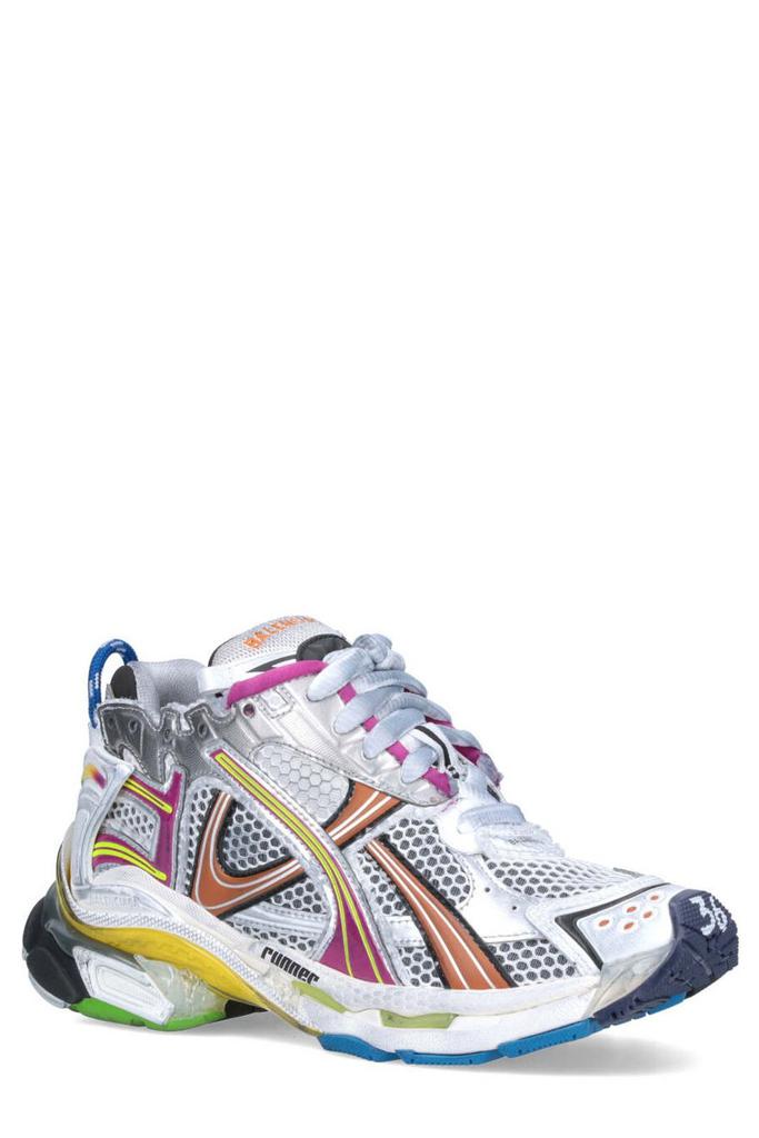 【関税&送料込】Balenciaga Balenciaga Multicolor Mesh And Ru Balenciaga Balenciaga Mesh Panelled Sneakers - Casual Shoes