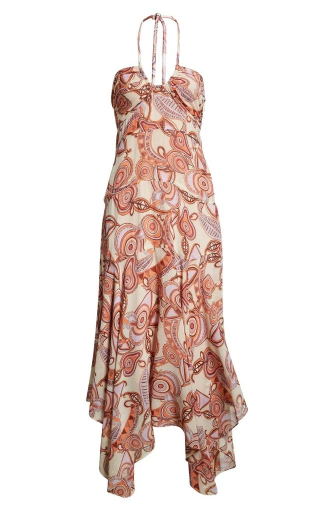 商品A.L.C.|Amina Handkerchief Hem Silk Maxi Dress,价格¥2282,第5张图片详细描述