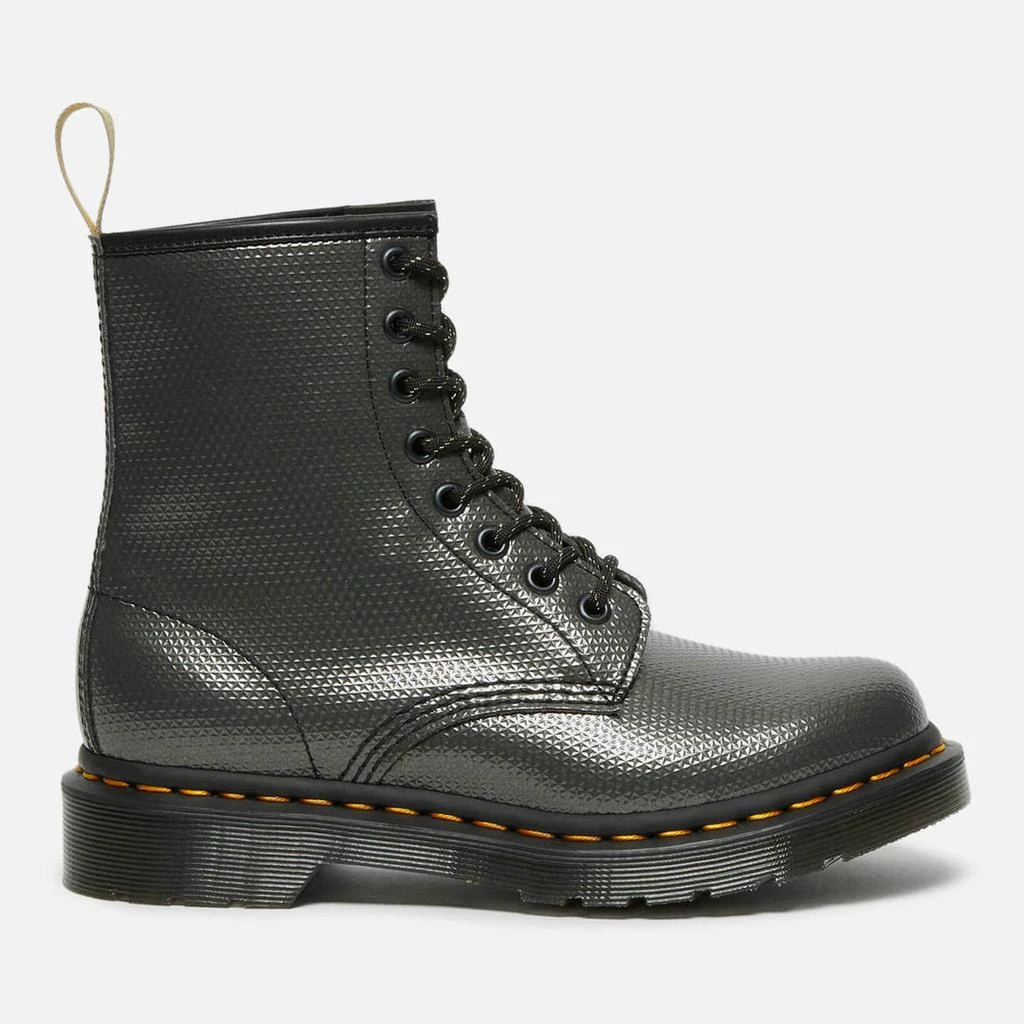 商品Dr. Martens|Dr. Martens Women's Vegan 1460 8-Eye Boots - Gunmetal,价格¥555,第1张图片