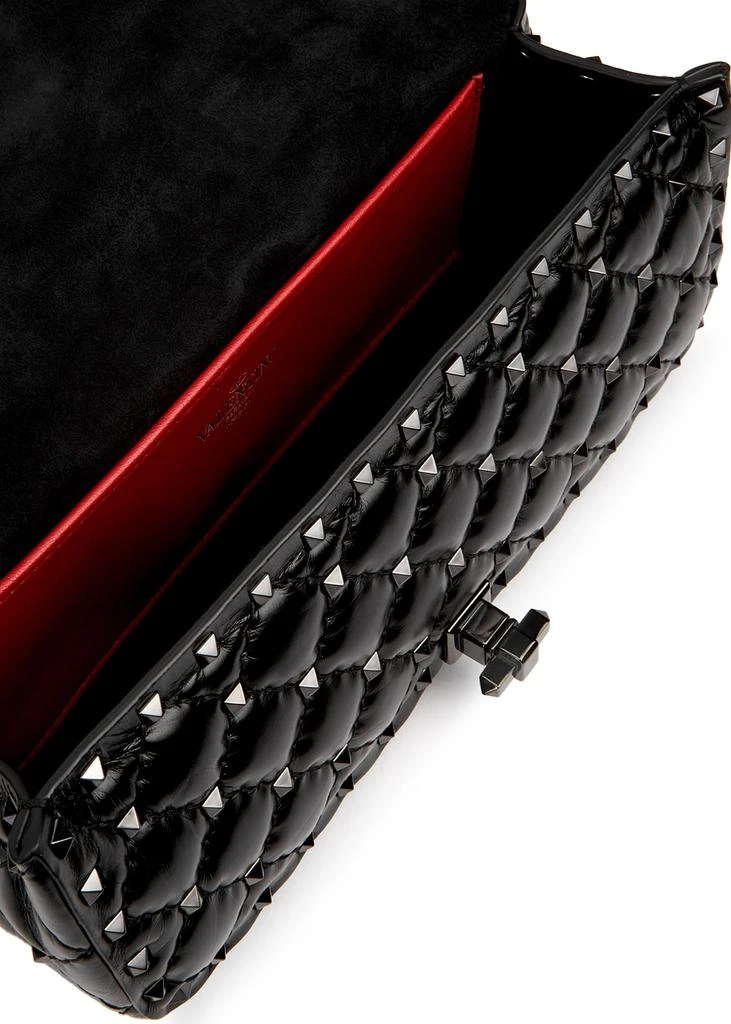 商品Valentino|Valentino Garavani Rockstud Spike leather shoulder bag,价格¥25347,第4张图片详细描述