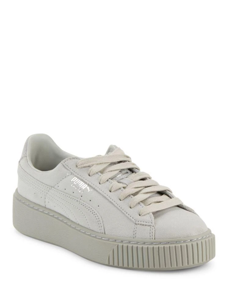 商品Puma|Basket Platform Reset Sneakers,价格¥393,第1张图片