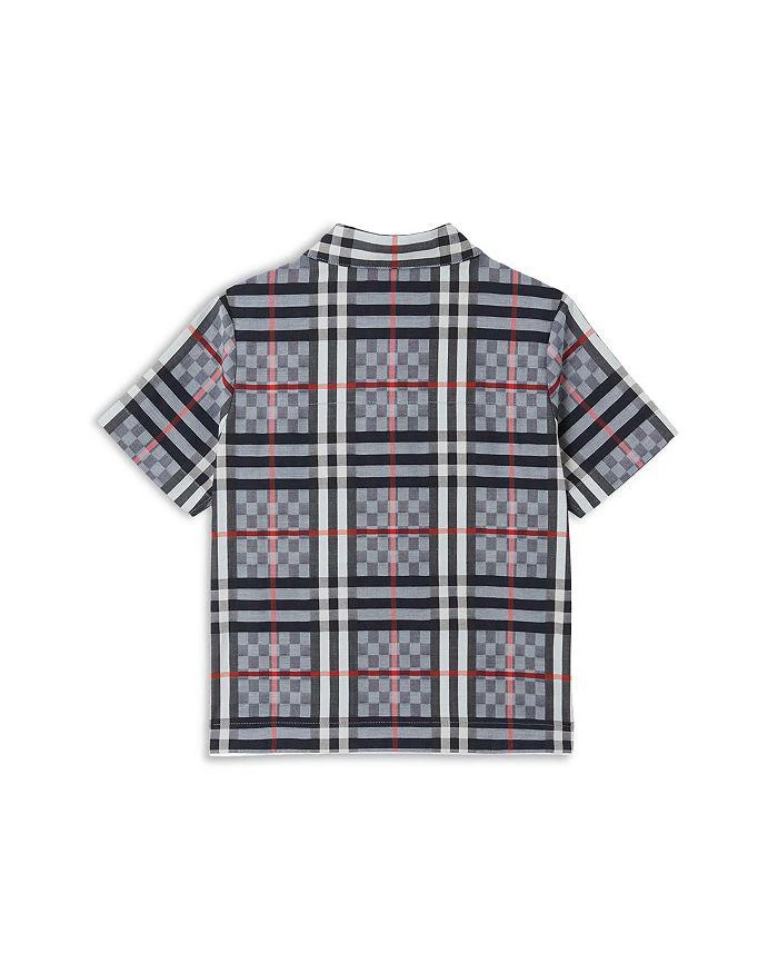 商品Burberry|Boys' Mini Herbie Plaid Shirt - Baby, Little Kid,价格¥1740,第2张图片详细描述