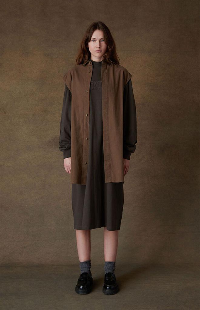 Women's Off Black Long Sleeve T-Shirt商品第6张图片规格展示