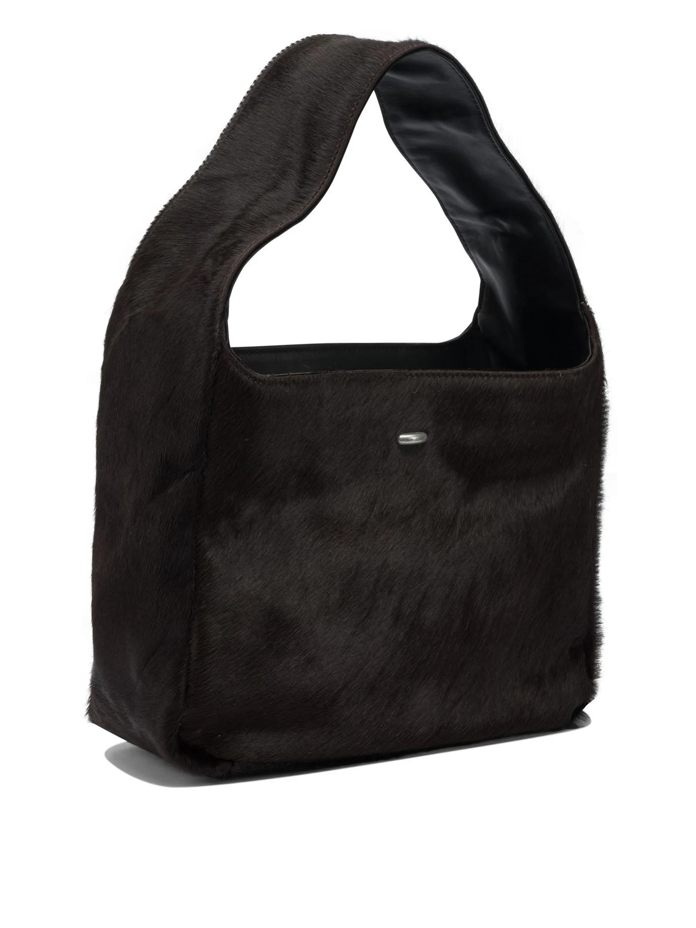 商品【商品预售15天发货】 Our Legacy|Our Legacy 男士单肩包 A4258BCHCHOCOLATEHAIRONHIDEBROWN 黑色,价格¥8245,第3张图片详细描述