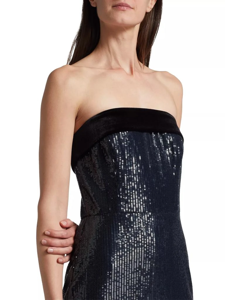 Reese Sequined Strapless Gown 商品