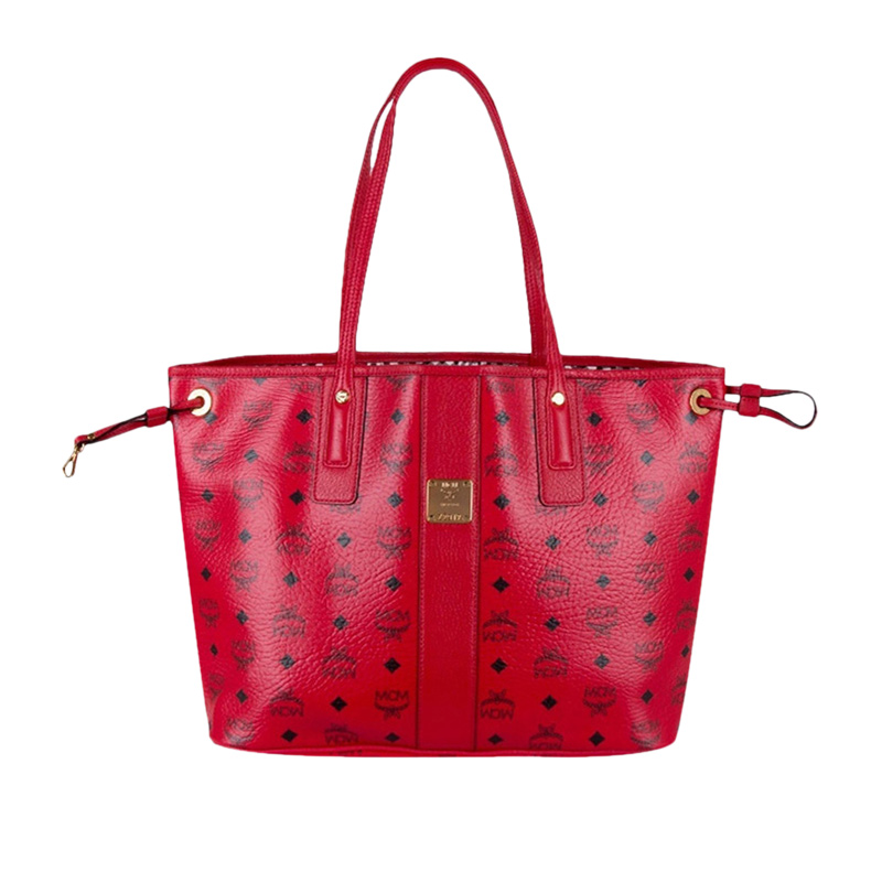 MCM 女士红色收纳袋手提购物袋 MWP6AVI22RU商品第2张图片规格展示