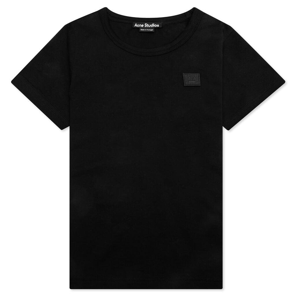 Acne Studios Kid's Lightweight T-Shirt - Black商品第1张图片规格展示
