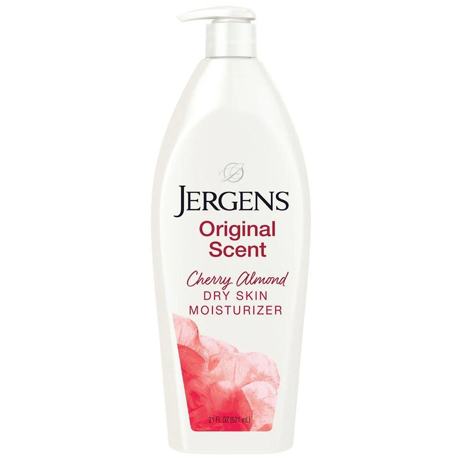 商品Jergens|Dry Skin Moisturizer Body Lotion Cherry Almond,价格¥76,第1张图片